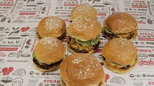 Choose your favorites ! Red Corner Burger Cafe delectables... You may also check us out through Grab Food and Food Panda! #RedCornerBurgerCafe #doubleflashsale #thebestburgerintown #buy1take1FlashBurger #Buy1Take1Promo #burgerlover #burgerspecial #poundforpoundminiexecutioner #burgers #cravingssatisfied #perfectformiryenda #afternoondelight #tastyburgers #marvelousburger #paydaysteals | Red Corner Burger Cafe | Facebook