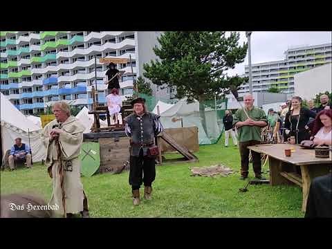 Hexenprobe beim Wikingerspektakel im Ostsee Resort Dampland