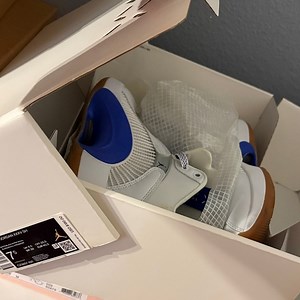 Jordan White and Blue High-Tops