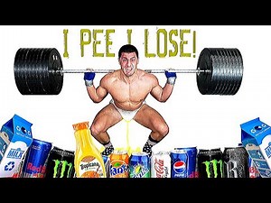 I PEE I LOSE - Full Bladder POWERLIFTING Experiment | Bodybuilder VS Extreme Strength Test