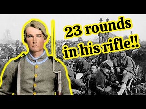 SHELLSHOCK in the American Civil War - a soldier loads a rifle 23 times without firing it!