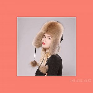 2023 100% Real Fox Fur Hats Women's Russian Ushanka Aviator Trapper Snow Skiing Hat Caps Earflap Winter Raccoon Fur Bomber Hat Order here https://bit.ly/3rMwkgM #girls #women #clothes #lifestyle #heels #dress #outfit #boots #fashionaccessories #elegant | KIMLUD.COM