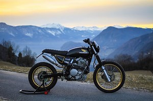 Bergaya Scrambler, Honda Dominator Kelihatan Makin Garang dan Tangguh - Gridoto