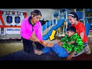 George had a very bad accident...