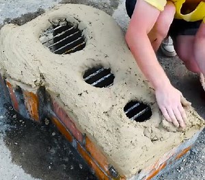 レンガ造りのオーブンをDIYして、おいしいアウトドア料理を楽しもう！ | ５分でできる DIY | Facebook