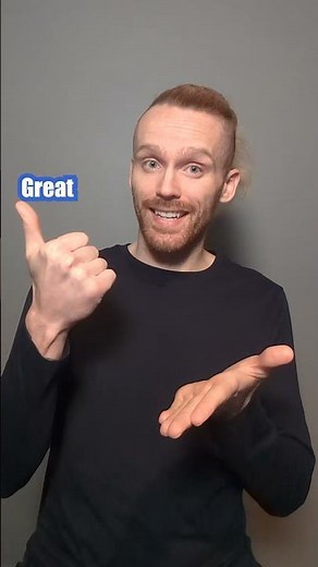 Signs that use the Thumbs Up handshape in BSL 👍