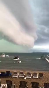 Another great video of the storm rolling in! Video courtesy: Julie Poteracki | UpNorthLive
