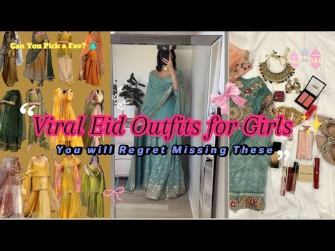 Pakistani & Indian Eid Outfits 2025 – Modest Desi Dress Try-On Haul