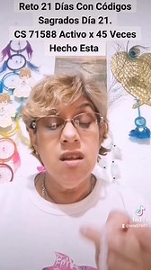 Reto 21 Días Con Códigos Sagrados Día 21. CS 71588 Activo x 45 Veces Hecho Esta #LOSMILAGROSDENAVIDAD❤️ #VIVIRESBELLO💐 #YOTENGOUNANGEL😇 #ÁNGELESYSERAFINES🙏 #ESPIRITUALIDAD🦋 No Tengo Derecho de Autor de La Música | Ángeles y Serafines Iluminando Tú Vida y Tú Ser