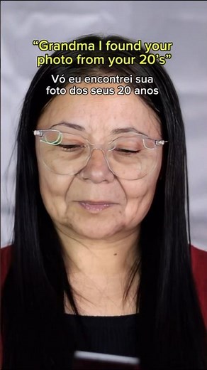 “I was hot” Grandma said ⏳ #shorts #makeuptransition #makeup #viral #trending