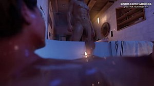 Bathing With Step Mommy | Life in Santa County (LISC) | Taboo Hentai Game | Part #6