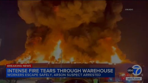Gavin Newsom would like to remind everyone that it is peak fire season in California, and would appreciate it if you ignoring the arsonist that was arrested for setting this 1,2 million square foot paper factory in Ontario on fire.