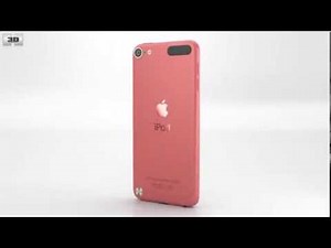 Apple iPod Touch Pink 3D model by 3DModels.org