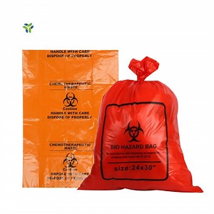 [Hot Item] Durable 100% HDPE Biohazard Disposal Bags for Clinics