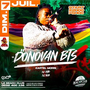 3.1K views | - Donovan Bts  - 7 Juillet 2024 Beach Club, Saint-Gilles | Kartel Prod | Facebook