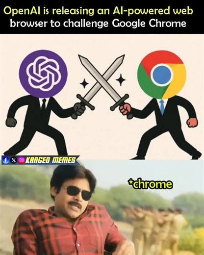 Chrome 🔥 | Kanged Memes