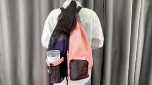 Beach Backpack with Wet Pocket Drawstring Mesh Beach Bag Waterproof Swimming Pool Backpack for Men and Women