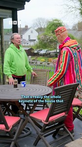 *This* is how to embrace colour in your house 😍🎨 #WalesHomeofTheYear #iPlayer | BBC Cymru Wales