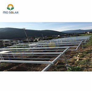 [Hot Item] Good Quality Aluminum Steel Solar Ground Mounted Bracket Screw Piling Ground Screw Solar Panel Ground Mounting System