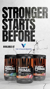Unleash your full potential with Primal, our most loaded pre-workout ever. Packed with 20 proven ingredients so you can dominate every rep, set, and training session. Now available in 3 NEW, epic flavors. Don't half-ass your workout, get Primal today. | The Official Animal Pak page