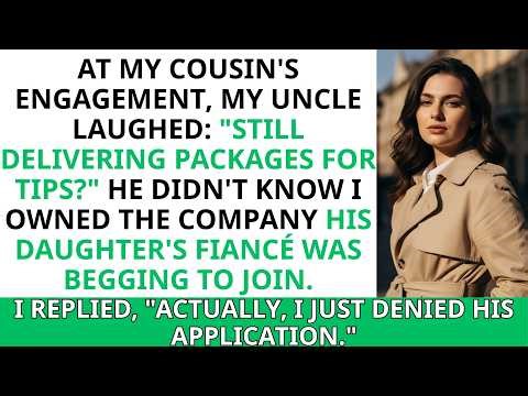 Uncle Mocked Me “Still Delivering Packages?”—I Replied “I Just Denied Your Future Son-In-Law’s Job”
