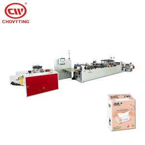 [Hot Item] CE Certification Bottom Sealing Tissue and Napkins Outer Pack Bag Making Machine