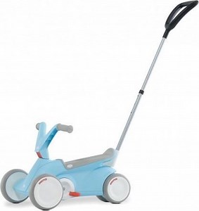 BERG GO² loopfiets - Blauw - Met duwstang | bol