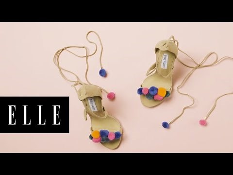 3 Ways to Add Pom Poms to Fashion Accessories | ELLE