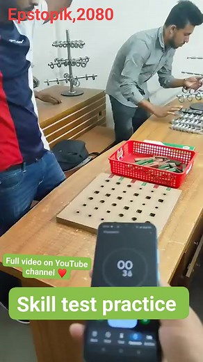 Manu first sift skill test practice ❤️ Manu skill test video hand power #skill test #video #reels#short#korea#epsskilltest | Learn Korean Nepal