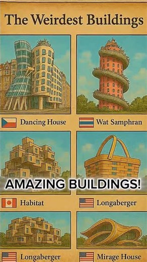 The Weirdest Buildings You Need to See! (An Impossible Houses)🔥😱🏯