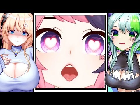 I showed vtubers their OWN cursed clips