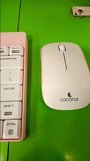 coconut keyboard & Mouse. #shorts #dalyvlog
