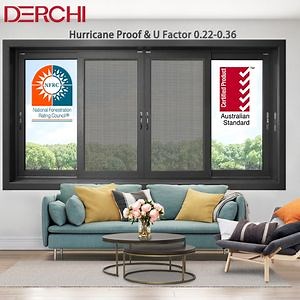 [Hot Item] High-Performance Aluminum Sliding Windows China Manufacture Aluminium Metal Slide Windows for Villa