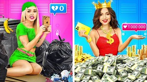 Rich Popular vs Poor Unpopular Student | Ratata