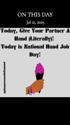Celebrate National Handjob Day with New Techniques