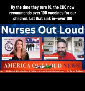 28 reactions · 16 shares | By the time they turn 18, the CDC now recommends over 100 vaccines for our children. Let that sink in—over 100 | Grassroots Army | Facebook