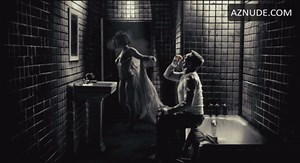 Carla Gugino Breasts, Thong Scene in Sin City