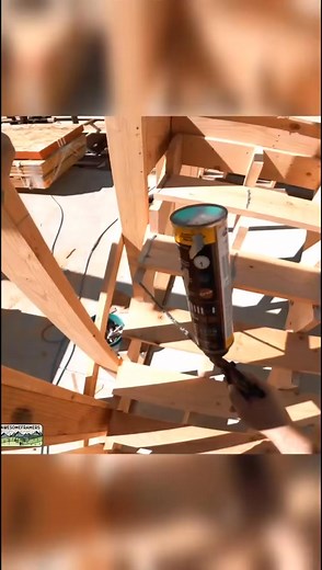 Gluing risers for squeak free stairs #carpentry #Advantechsfa #framing101 #framing #satisfying #fyp #framer #craftsman #huberpartner | Harper O'neal