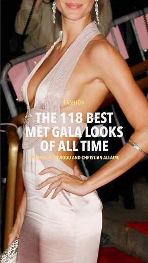 The 118 Best Met Gala Looks of All Time #metgala #celebritylooks #redcarpet
