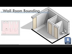 Wall Room Bounding in Revit