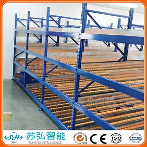 [Hot Item] CE Carton Flow Through Rolling Mobile Pallet Racking for Industrial Warehouse Cargo Storage