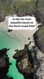 The stunning Achmelvich Beach is located just 40 miles North of Ullapool on the #NC500😍 #Scotland #NorthCoast500 #Beaches #Travel | North Coast 500