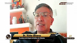 2.2K views · 30 reactions | El presidente del Colegio de Médicos de Pichincha, Víctor Álvarez, opinó que fue un error abrir actos masivos por las fiestas de Quito ante el aumento de casos de Covid-19 en el país. | Jimmy Jairala | Facebook