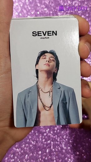 1.8K views · 26 reactions | Jung Kook 55PCS Box Seven Album BTS Lomocards #btsbdarmy #BTSARMY #BTS #jungkook | Onek Easy | Facebook