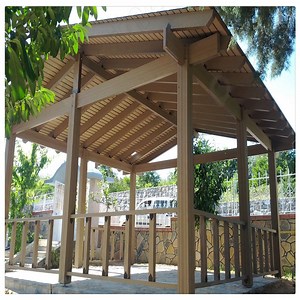 [Hot Item] Customized WPC Canopy WPC Pergola