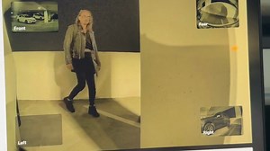 A man was caught on camera peeing on a Tesla at CRMC in Fresno. FULL VIDEO: https://bit.ly/4bV1V1b (Video: Viewer) | FOX26