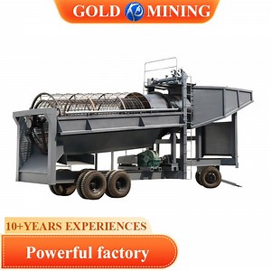 [Hot Item] Keda Mining Machine Gold Trommel Screen Wash Plant 200 Thp