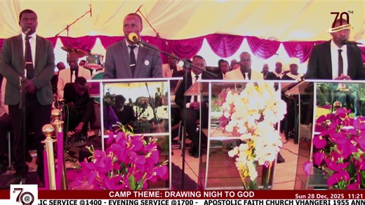 APOSTOLIC FAITH CHURCH VHANGERI 1955 | DEVOTIONAL SERVICE | 28 DECEMBER 2025 | Apostolic Faith Church Vhangeri