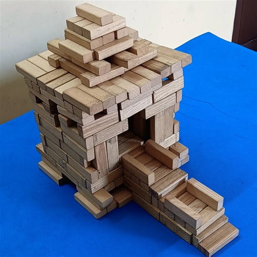 Post from Jenga Wooden Blocks Building