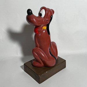 70s Walt Disney Productions Pluto Ceramic Figurine - Etsy